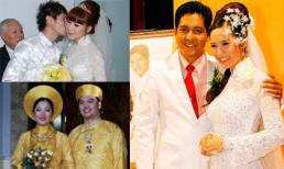 Ngắm áo dài cưới tuyệt đẹp của sao Việt (P1)