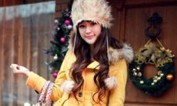 Dạo chơi Noel với trang phục điệu đà