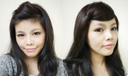 Thay đổi phong cách với tóc mái dễ thương