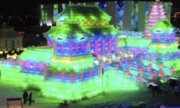 Nghệ thuật điêu khắc từ băng