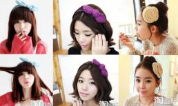 Những chiếc bờm xinh cho mái tóc thêm nổi bật