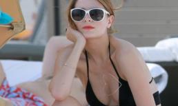Diễn viên Mischa Barton trắng hồng với bikini
