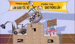 Biếm họa giao thông cười ra nước mắt