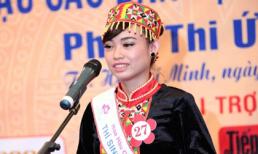 Hoa hậu dân tộc gây ấn tượng với phần thi ứng xử