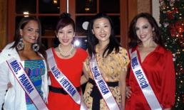 Thu Hương khiến thí sinh Mrs World ngạc nhiên