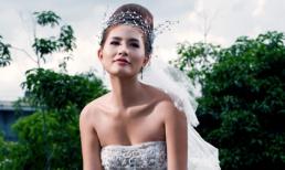 Kim Minh làm cô dâu kiêu sa