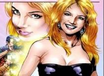 Britney Spears lên truyện tranh