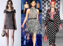 Đa dạng phong cách chấm bi xuân hè 2011  