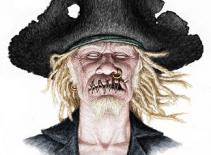 "Cướp Biển 4" tung hàng loạt ảnh xác ướp rùng rợn