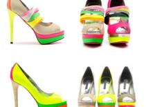 "Tưng bừng" màu sắc các kiểu giày, túi xách xuân hè 2011  