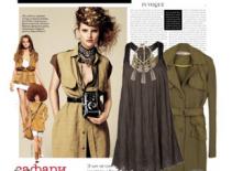 Khẳng định cá tính bằng phong cách quân đội