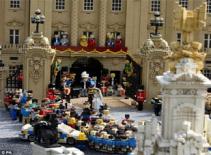 Đám cưới Hoàng tử Anh William qua mô hình Lego
