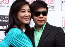 Kỳ Duyên tươi tắn trong họp báo liveshow Quang Lê