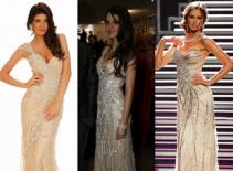 Ba hoa hậu hoàn vũ bị "đụng hàng"