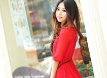 Dịu dàng váy xếp ly, xếp tầng