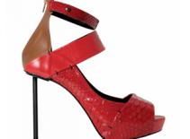 Giày da rắn cá tính của Ana Locking