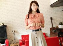 Váy chữ A cực nữ tính cho các bạn gái 