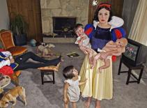 Khi những công chúa Disney... "xuống cấp" trầm trọng