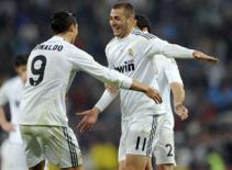 Ronaldo, Kaka và Di Maria sẽ có mặt trong trận đấu với Tottenham