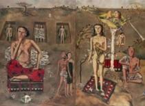 Tranh bộ ba của Trương Hiểu Cương lập kỷ lục bán đấu giá