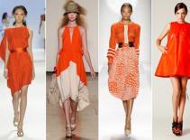 Sắc cam lên ngôi mùa thời trang hè 2011