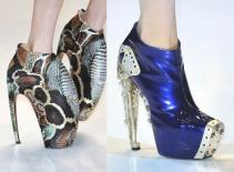 Giày cao gót “quái chiêu” của Alexander McQueen