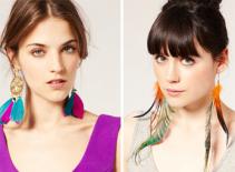 Duyên dáng với phụ kiện lông vũ