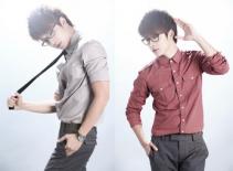 Diện sơmi lịch lãm như minh tinh