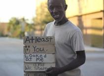 Gặp người ăn mày... sáng tạo nhất thế giới 