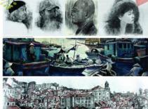 Hà Nội qua mắt ba họa sĩ Thái Lan