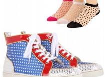 Cách kết hợp giày thể thao và tất