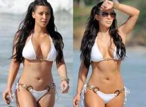 "Bỏng mắt" với những đường cong gợi tình của Kim Kardashian