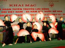 Liên hoan văn nghệ tuyên truyền về bầu cử