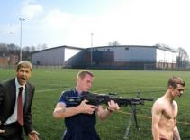 Chùm ảnh biếm họa về thất bại của U21 Anh