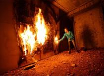 Cực ấn tượng với kiểu vẽ tranh bằng lửa