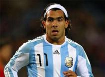 Tevez chơi tồi nhất Copa America