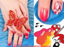 Những mẫu móng tay đầy sắc màu cho mùa hè rực rỡ