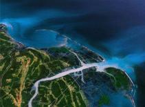 Đẹp sửng sốt hình ảnh sông Hồng chụp từ vũ trụ