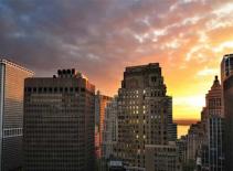 Ngỡ ngàng khung cảnh New York ngay trước khi bão Irene đổ bộ