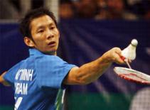 Tiến Minh dự giải cầu lông Nhật Bản mở rộng