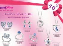 Trang sức PNJ với ưu đãi cực lớn 