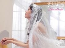Ngắm người đẹp Lâm Chí Linh mặc váy cưới trong “Love on credit”
