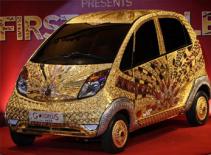 Ấn Độ ra mắt xe hơi nạm 80 kg vàng 