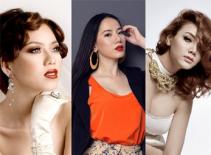 Ba chân dài đình đám hội ngộ tại "Người đẹp hát"