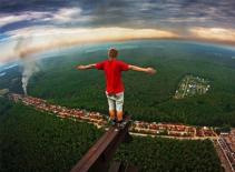 Những bức ảnh ấn tượng của chàng trai mê độ cao