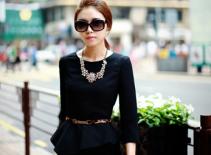 Thời trang công sở kiêu sa với gam màu trầm