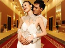 Á quân Next Top Model kiêu sa trong trang phục cưới