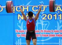 TP.HCM chiếm thế độc tôn giải vô địch cử tạ quốc gia 2011 