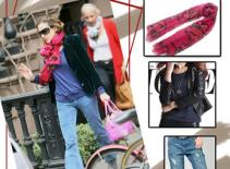 Những kiểu khăn quàng của Sao Hollywood