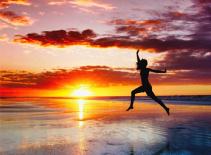 Tuyệt đẹp cảnh hoàng hôn trên biển